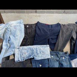 Guess jeans bundle! Over 16 pairs of jeans